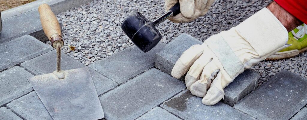 Paver installation